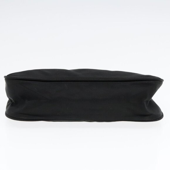 PRADA Accessory Pouch Nylon Black Silver Auth - Picture 14 of 16